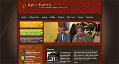 Desktop Screenshot of eglisebaptistepessac.org